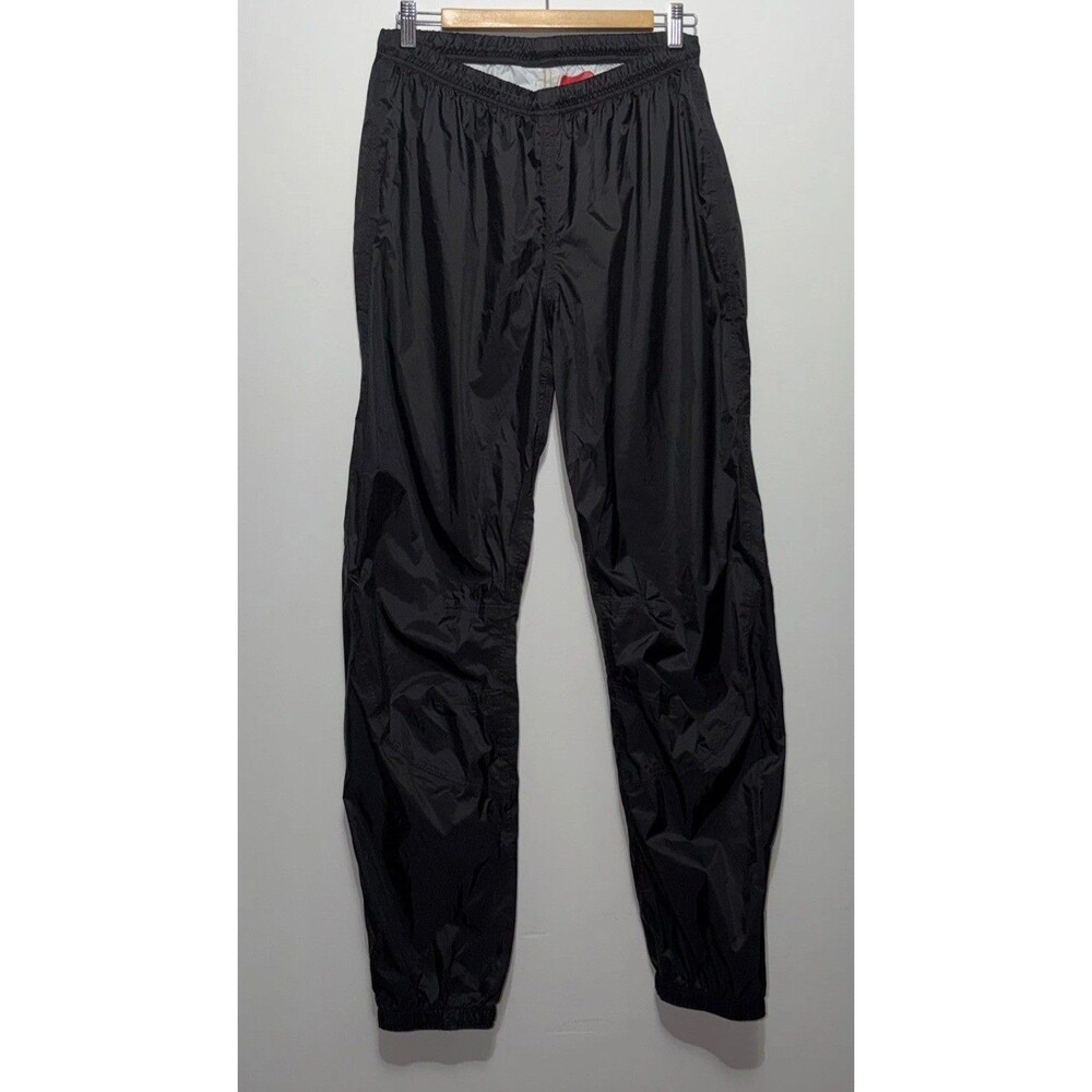 NOVARA Black Biking Cycling Riding Reflective Shell Rain Pants Men's Medium